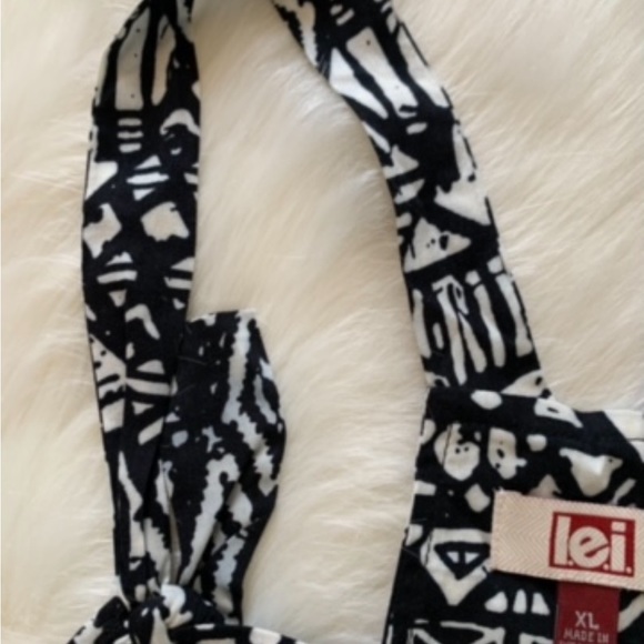 🤍Lei Junior’s/Girls One Piece Overall Shorts/Romper NWOT Size XL - Picture 6 of 6